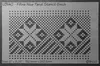 ibicci Fifine Niue Panel stencil 6" high